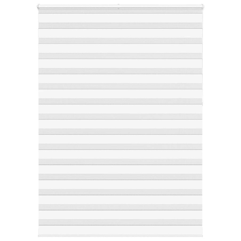 Store zbre blanc 165x230 cm largeur du tissu 160,9cm polyester