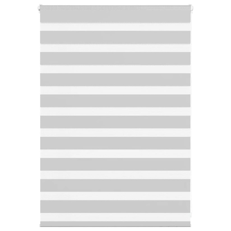 Store zbre gris clair largeur du tissu 90,9 cm polyester