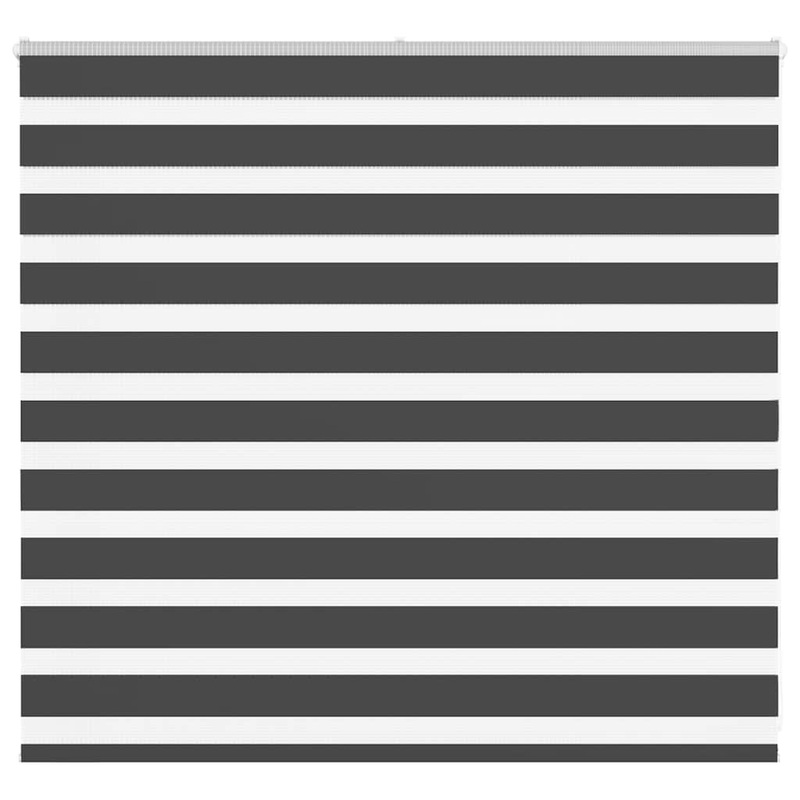 Store zbre noir 165x100 cm largeur du tissu 160,9 cm polyester