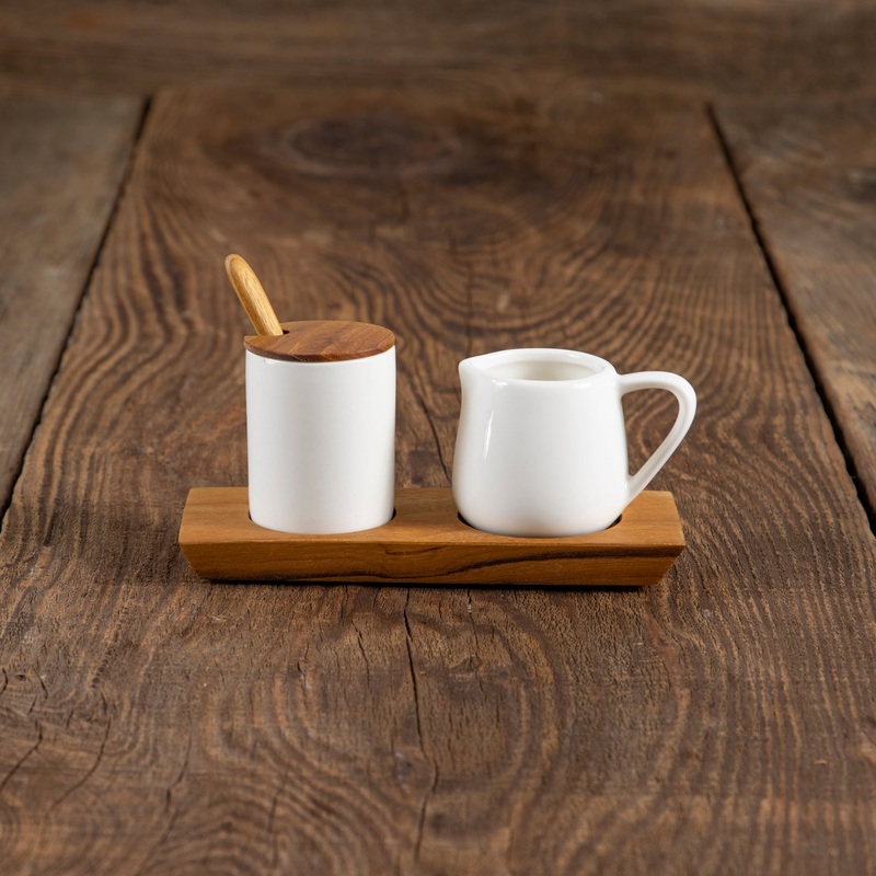 Amelia Cream & Sugar Set