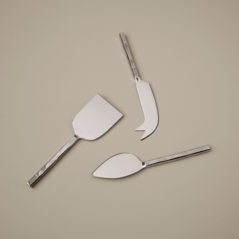 Azura Cheese Set, Stainless