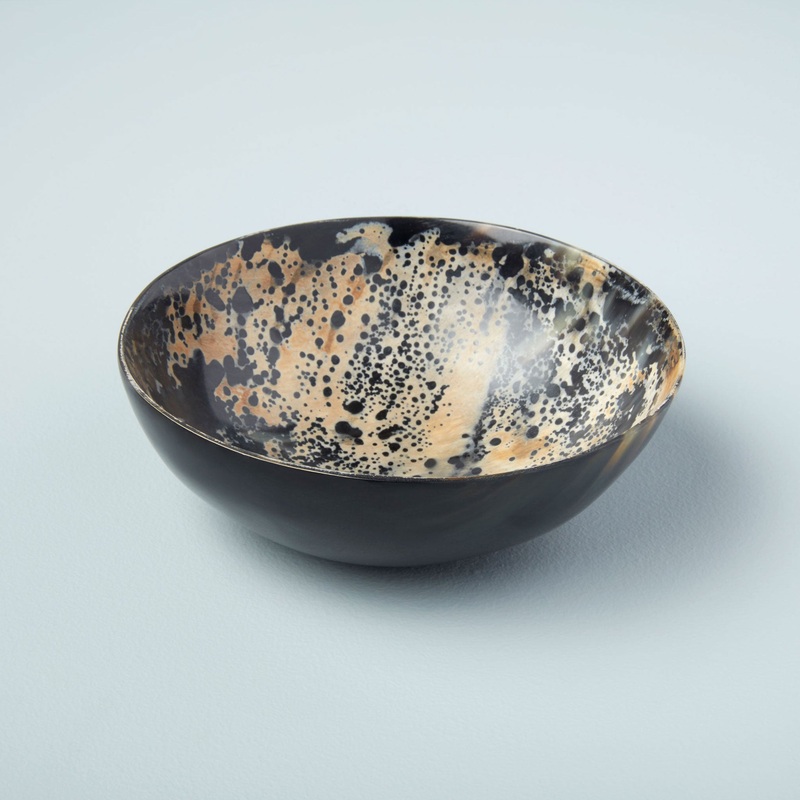 Horn Side Speckled Bowl