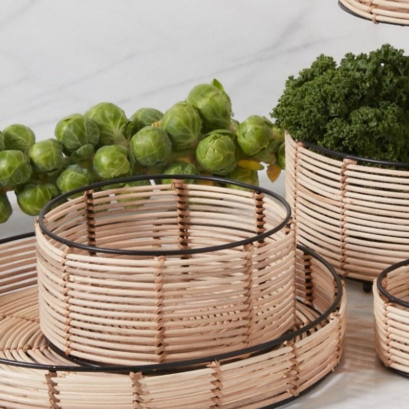 Simla Cane Fruit Basket