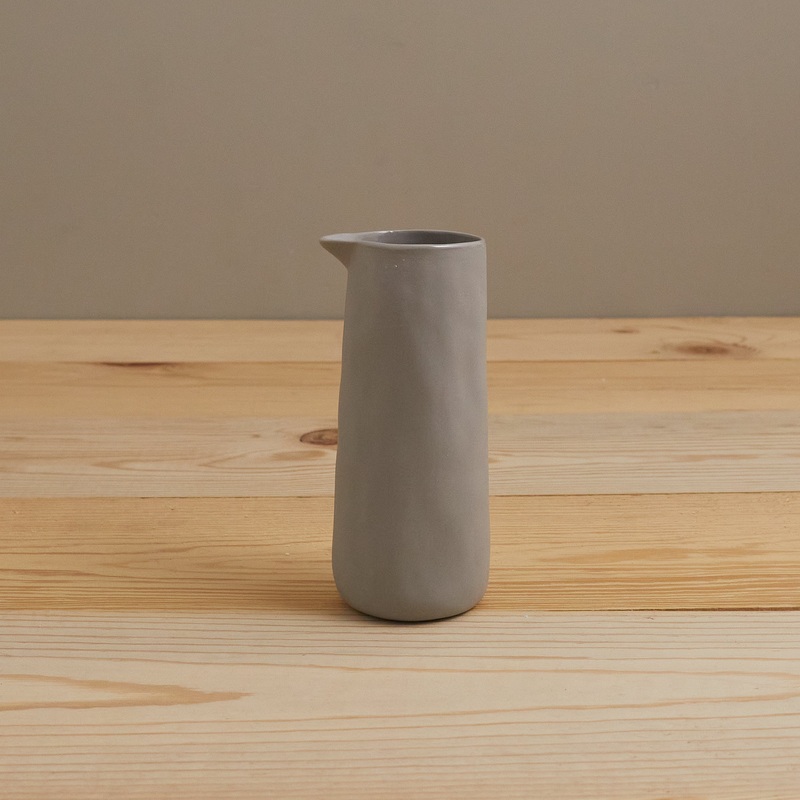 Tam Stoneware Pouring Carafe, Sterling