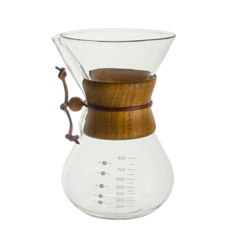 Pourover Glass Coffee Maker | 27oz