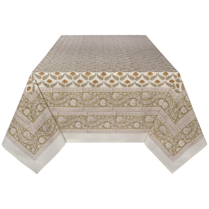 Table Cloth | Frond Block Print 60x90