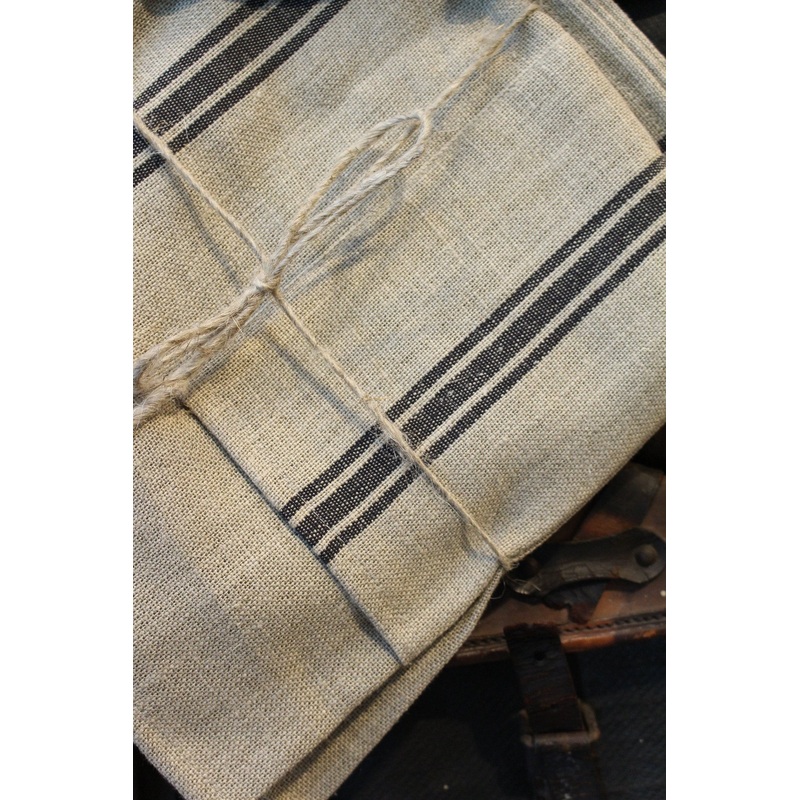 Thieffry Belgian Linen Tablecloth, Rectangle, Black