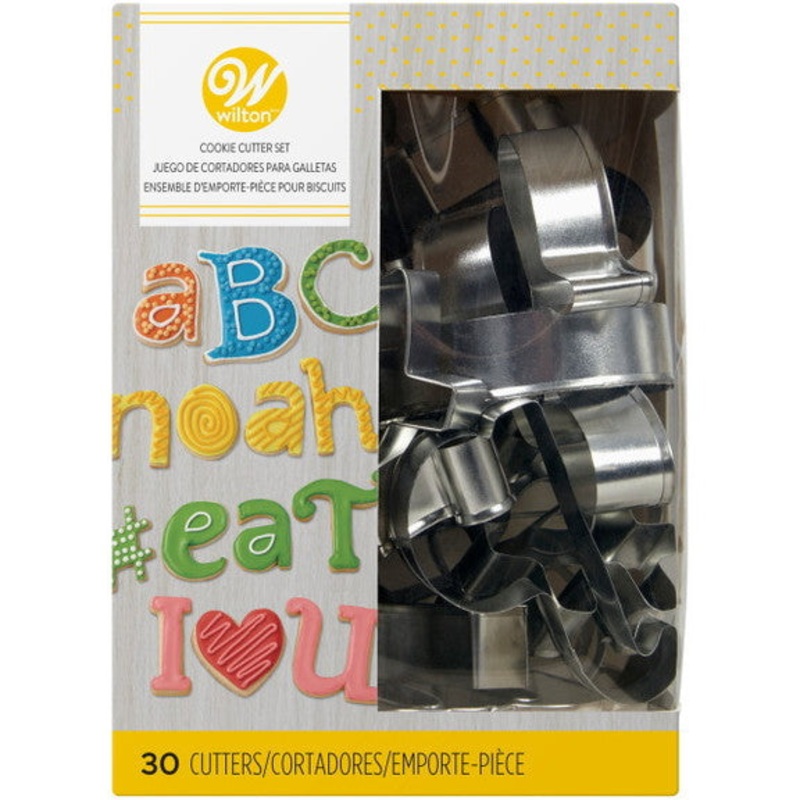 Alphabet Cutter Set // 30 Pieces