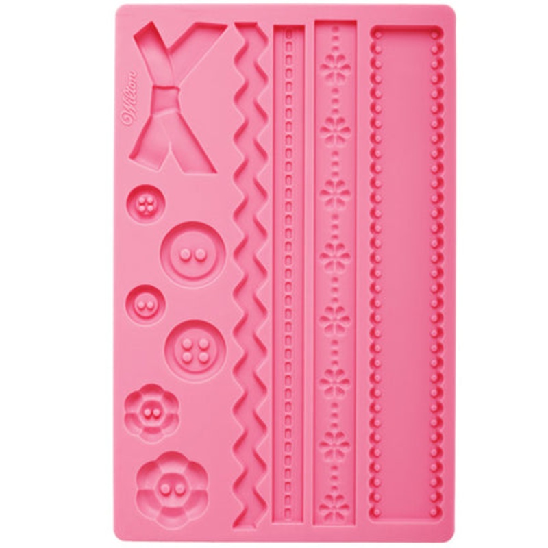 Fondant Mold // Fabric