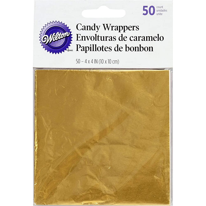 Gold Foil Wrappers