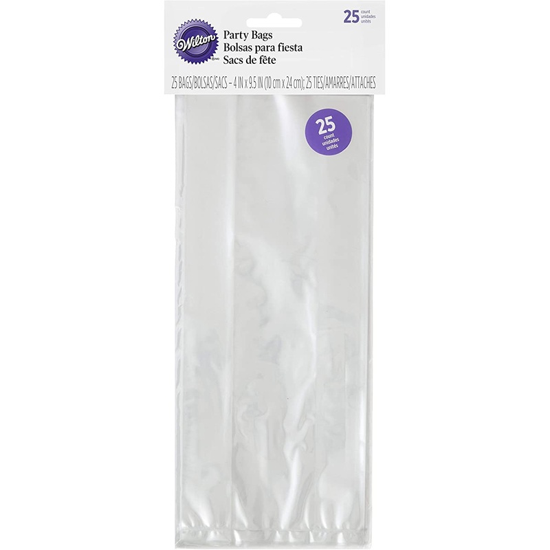 Wilton Clear Party Bags | Pack of 25