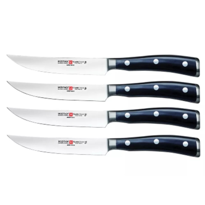 Wusthof Classic Ikon Steak Knife Set, 4pcs