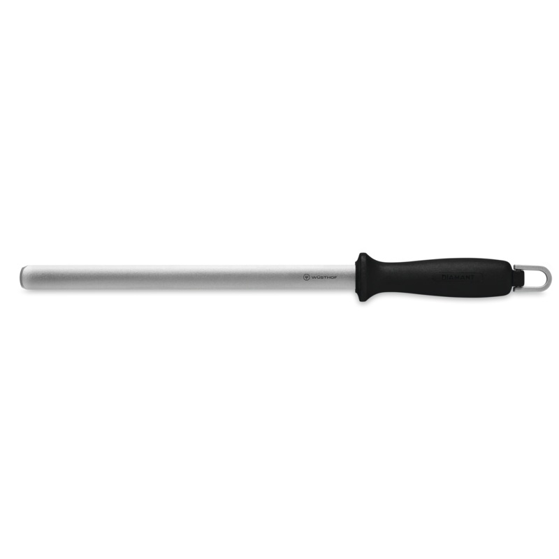 10" Diamond Sharpening Steel | Wide, Fine