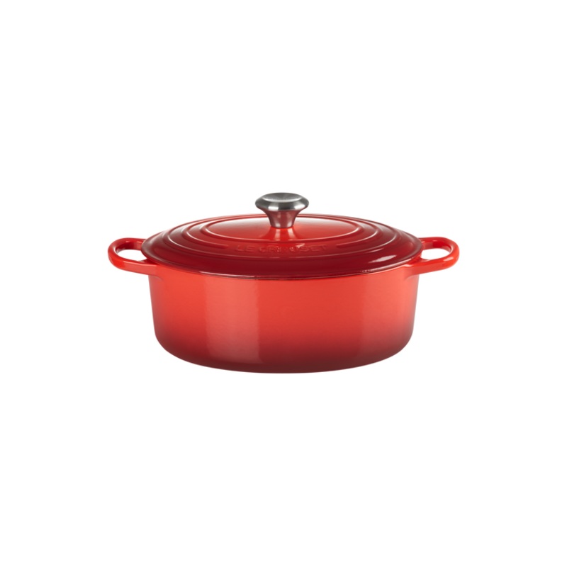31cm Oval Dutch Oven | Cherry