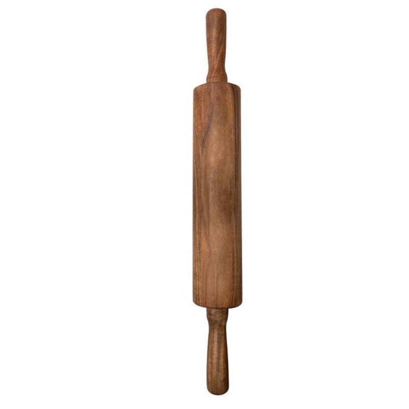 Acacia Wood Rolling Pin, 12" x 2.75"