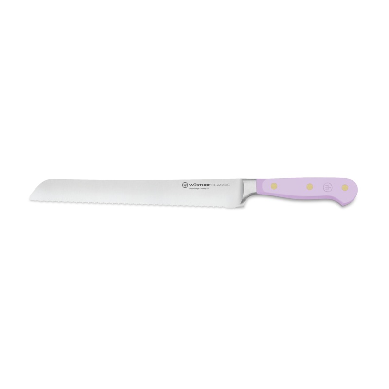Classic Double-Serrated Bread Knife 23 cm | 9 inch | Purple Yam