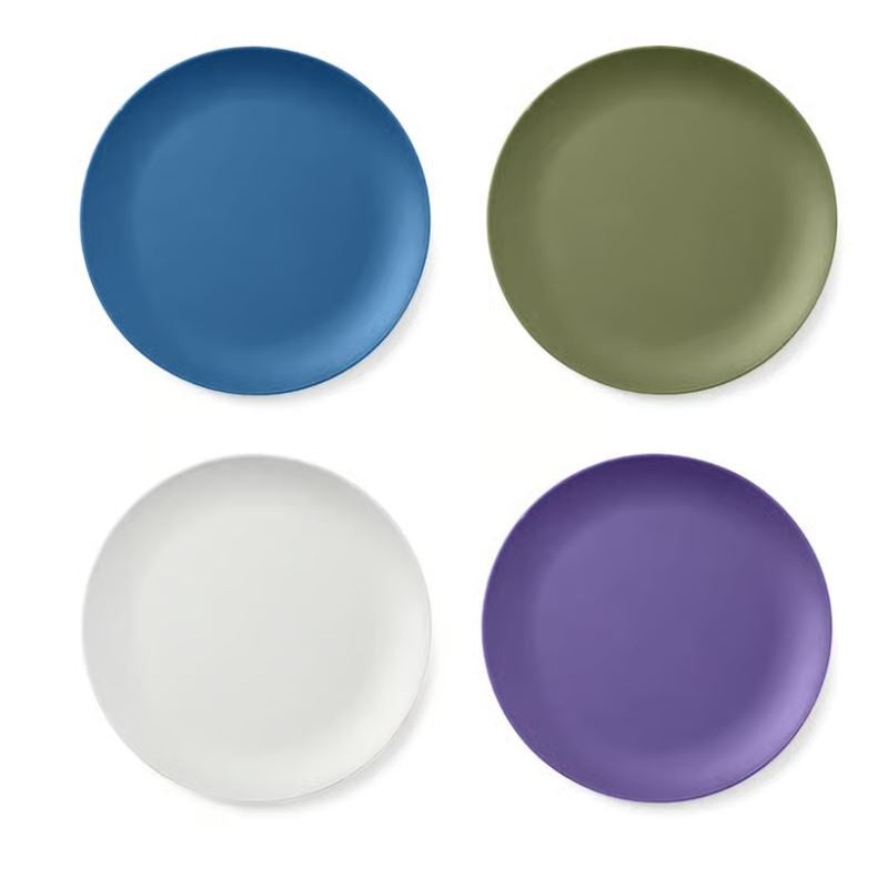 Kids Bamboo Plates, 9.25", Set of 4