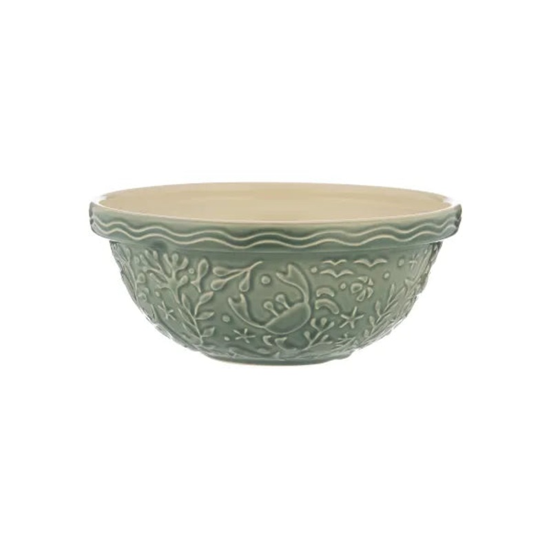 Nautical Crab Grey Mixing Bowl