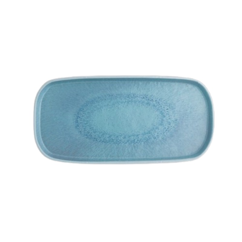 Blue Lagoon Cali Rectangular Tray, 14.5"x7"