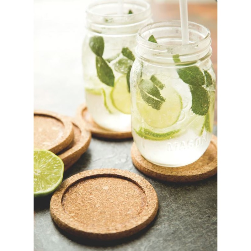 Cork Coasters, Set of 6