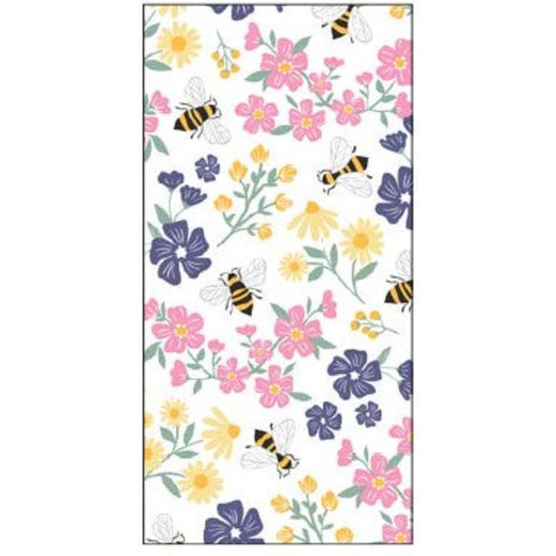 Dishtowel, Floral Bee Toss