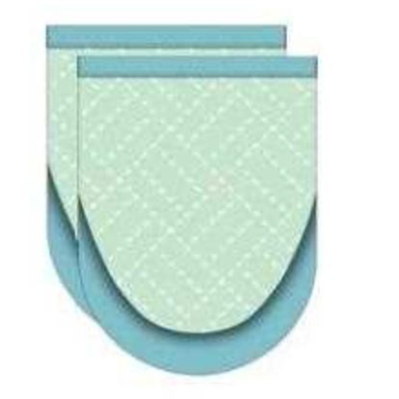 Grabber Oven Mitts, Aqua Blue