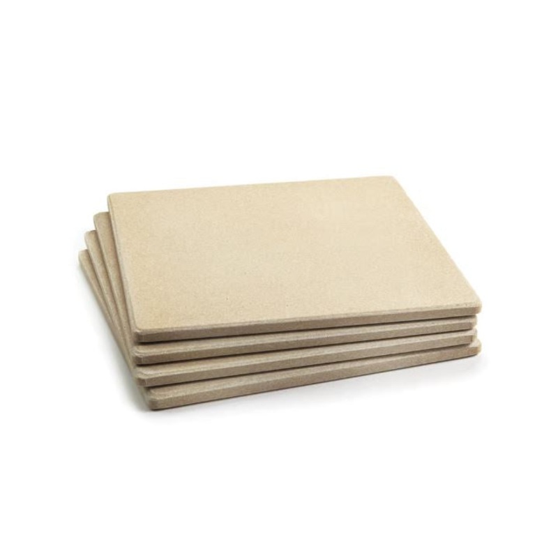 Pizza Grill Stone Tiles, Set of 4