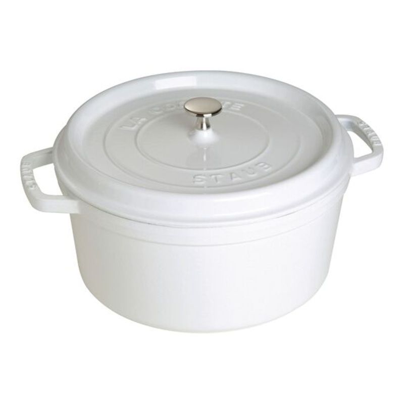 Staub White Dutch Oven | 7 Quarts