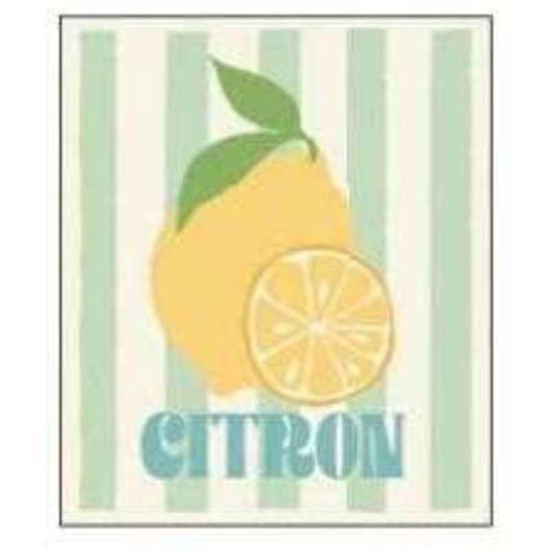 Swedish Dishcloths, Citron Lemon, Pack of 2