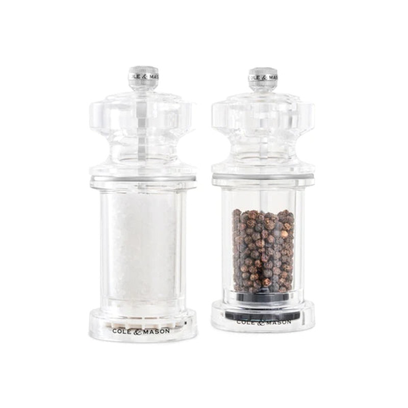605 Acrylic Salt & Pepper Mill Set