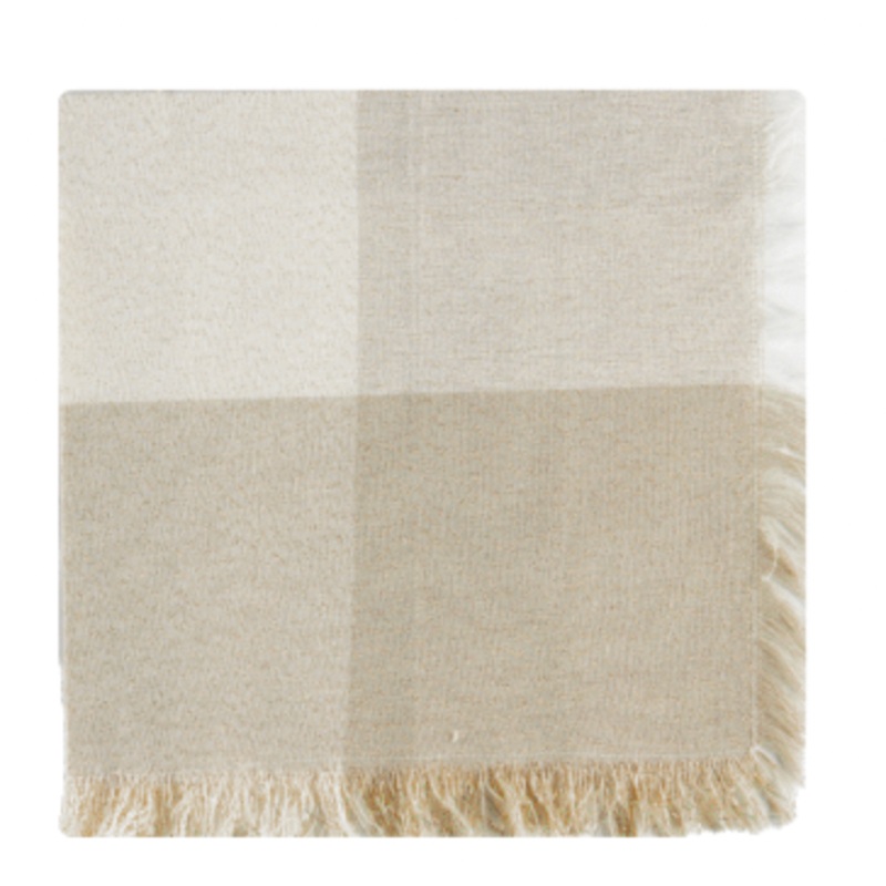 Napkin | Gold Plaid