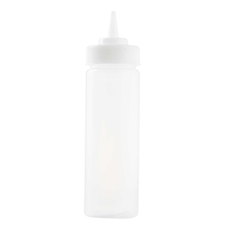 Widemouth Squeeze Bottle, Clear | 12 Oz