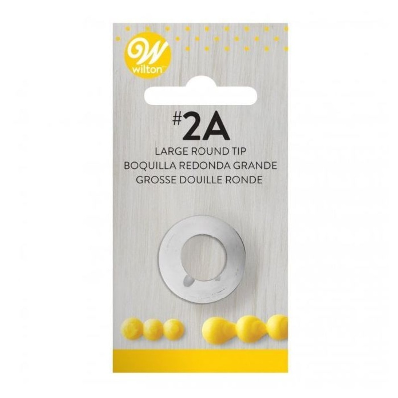 Wilton #2A Large Round Tip