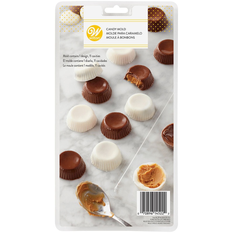 Wilton Peanut Butter Cup Mold | 11 Cavity