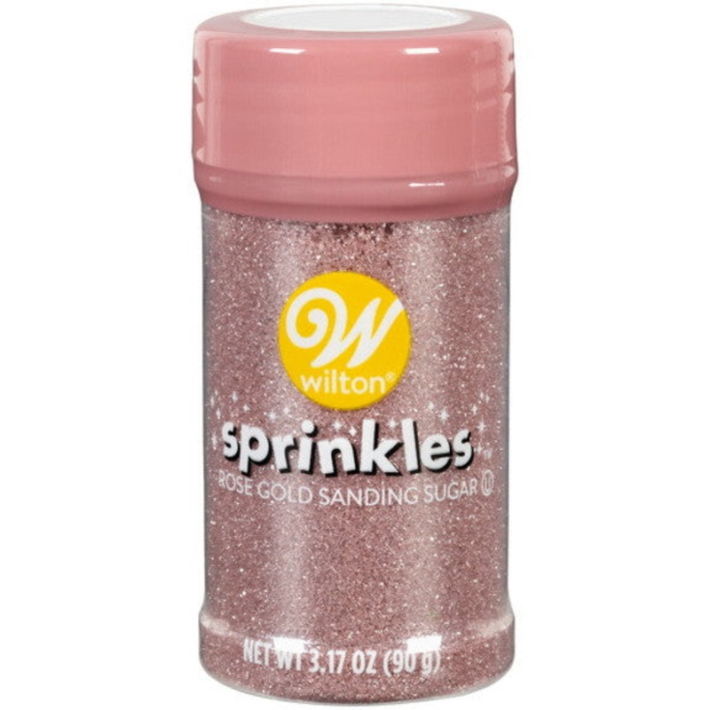 Wilton Rose Gold Sugar Sprinkles