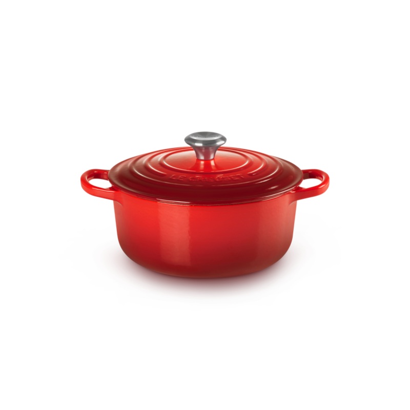 20cm Cast Iron Dutch Oven | Cherry