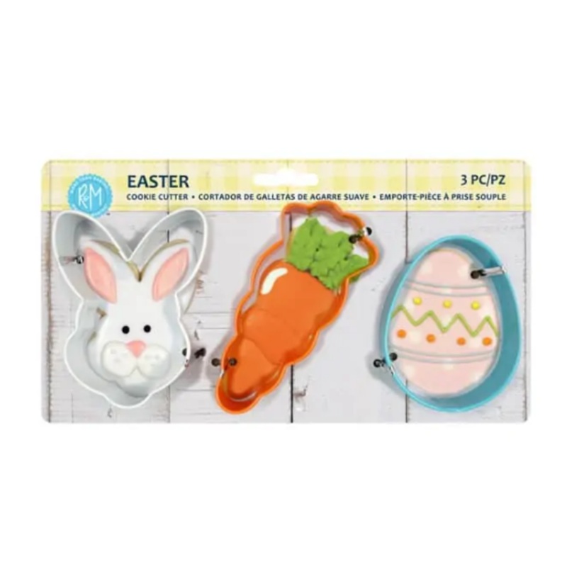 Easter Cookie Cutters, 3pcs