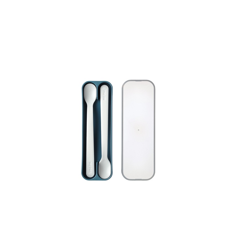 Feeding Spoon, Set of 2 | Deep Blue
