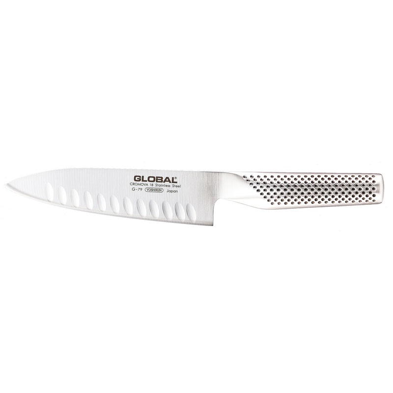Global Granton Chef's Knife, 6.3"