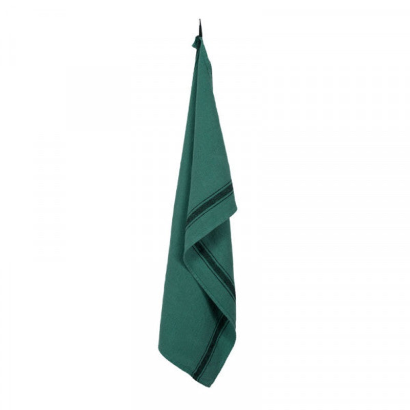 Linen Kitchen Towel, Olbia Cedre