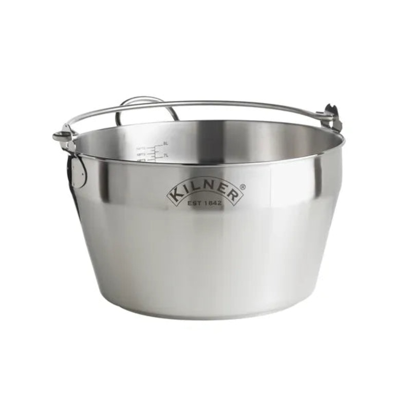 Stainless Steel Preserving Pan, 8 Litre