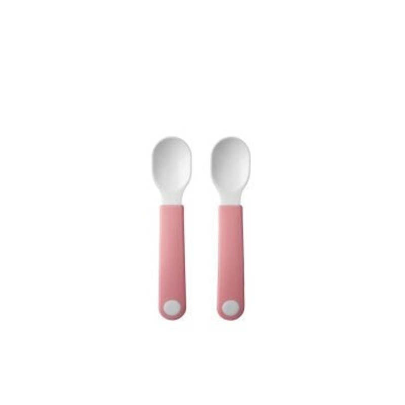 Training Spoon, Set of 2 | Deep Pink