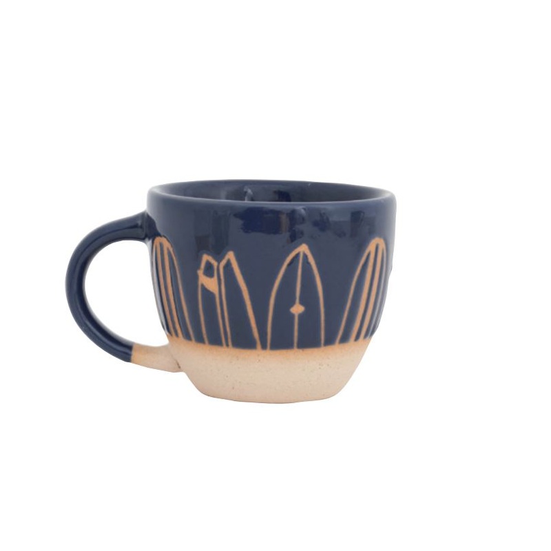 Ceramic Surfboard Mug
