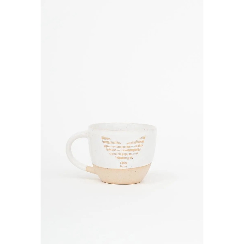 Ceramic Whale Tail Mug