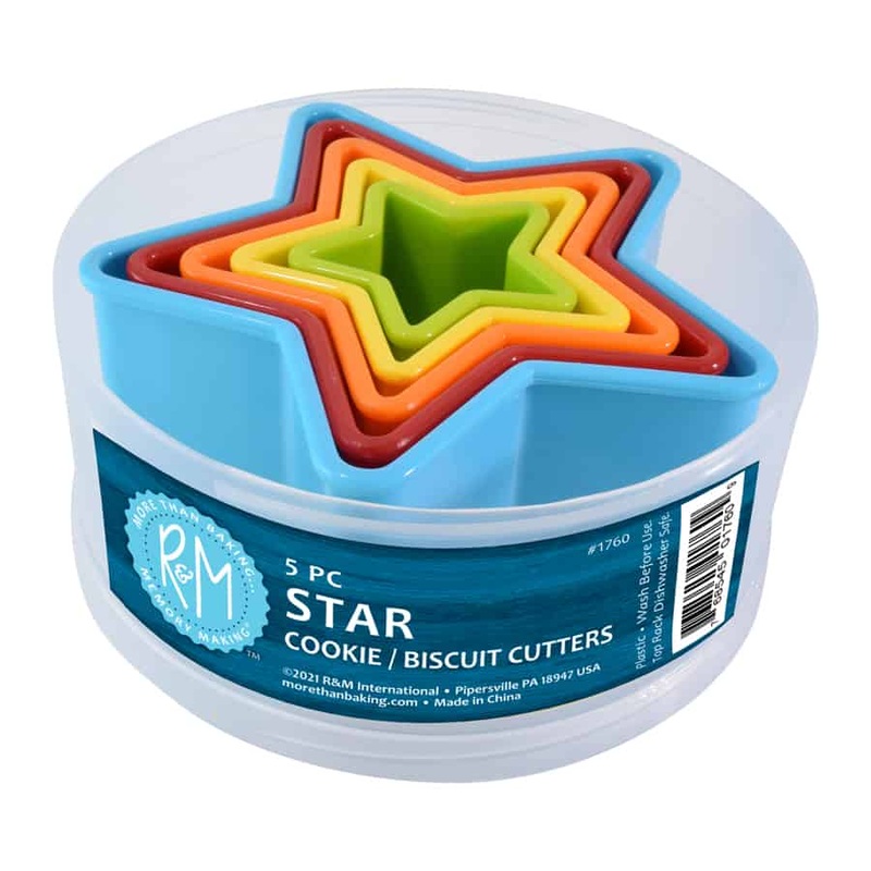 Star Cutter Set, 5 Pieces