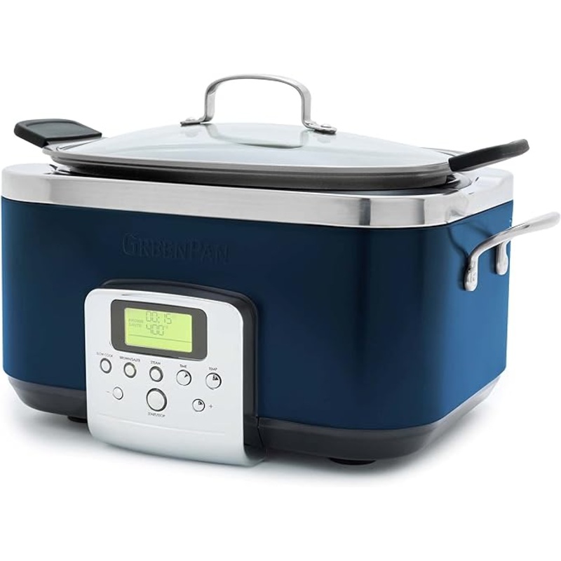Elite 6-Quart Slow Cooker | Oxford Blue