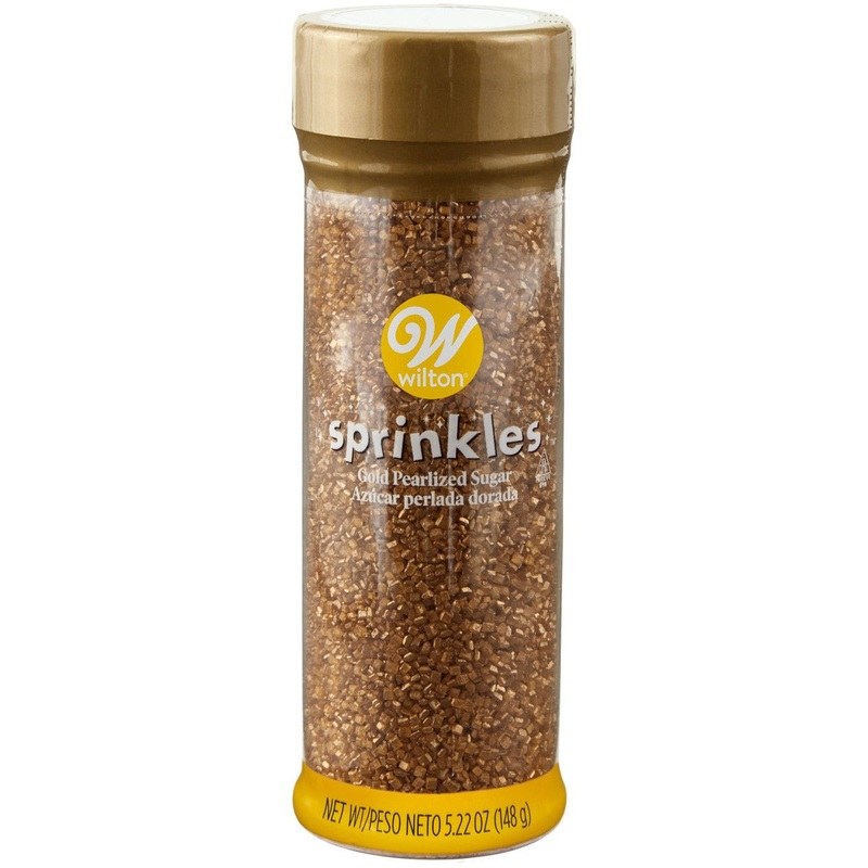 Pearlized Sugar, Gold