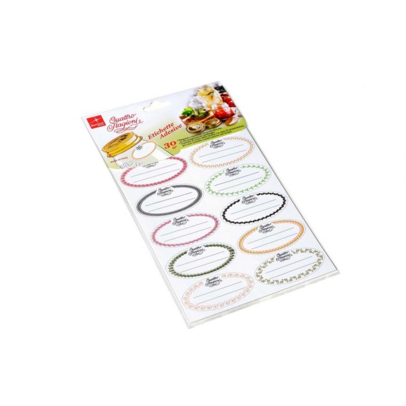 Quattro Stagioni Jar Labels | Pack of 30