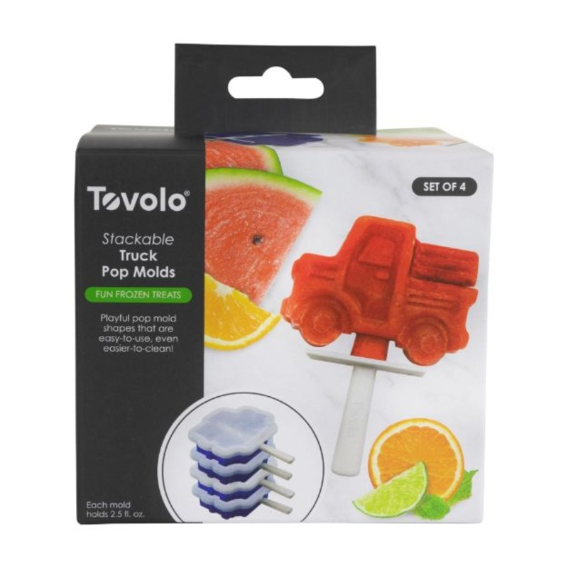 Stackable Truck Pop Molds