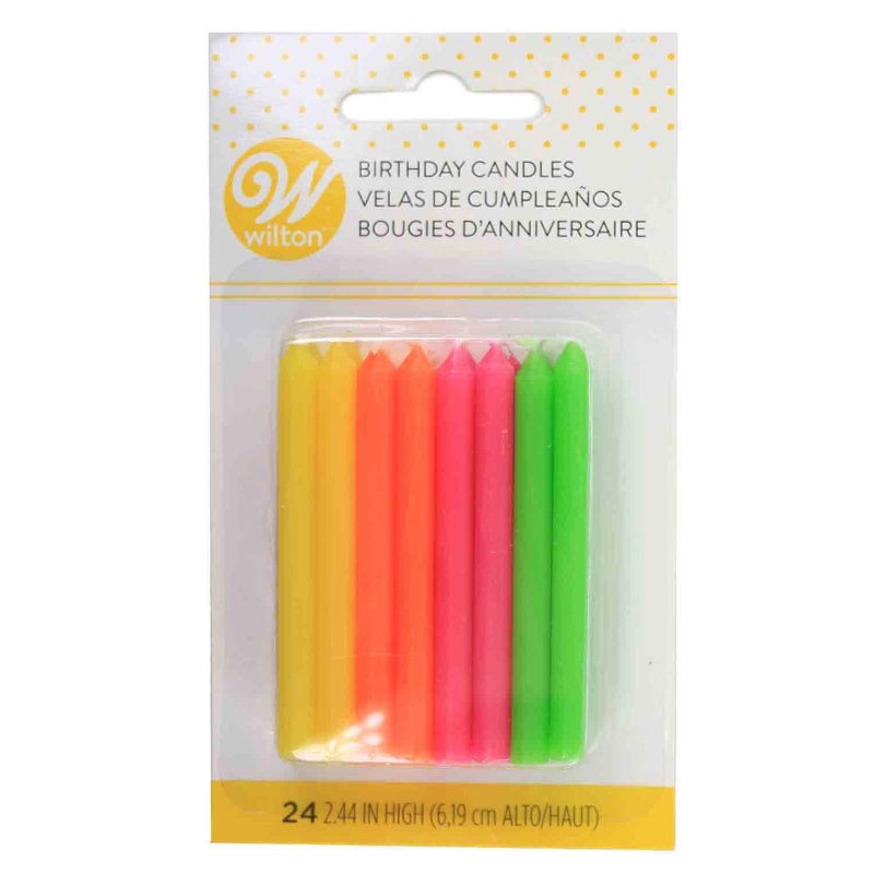 Wilton Round Hot Candles | Pack of 24
